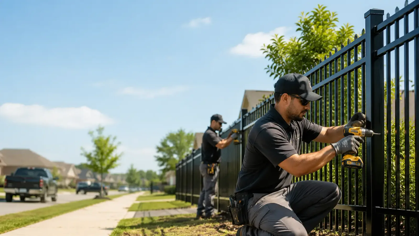 Metal Fence Installation in Bowlus, MN